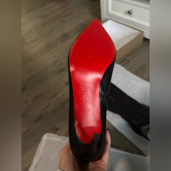 Christian Louboutin lock kate botta leather boots - Picture 5 of 10